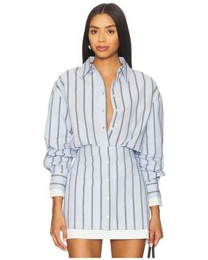Line & Dot Leia Shirt - White
