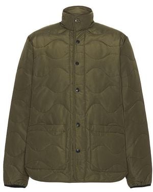 Schott Nyc Military Down Jacket - Green