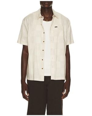 Brixton Cru Print Short Sleeve Shirt - Multicolour