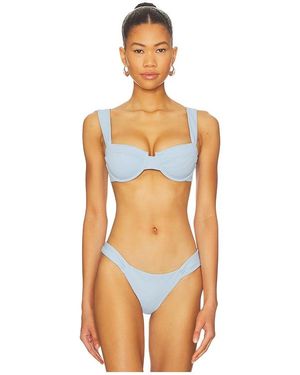 Devon Windsor Josephine Underwire Bikini Top - Orange
