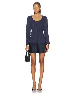 Astr Malorie Dress - Blue