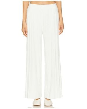 Barefoot Dreams Cozychic Ultra Light Palazzo Pant - White