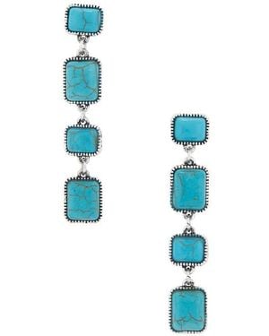 Lovers + Friends Rosalind Earrings - Blue