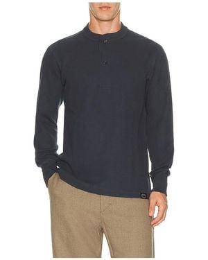 Filson Camisa Waffle En Color Azul Talla (También En