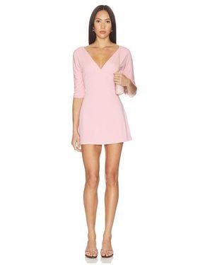 With Jean Lana Dress - Pink