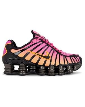 Nike Shox Tl Fade Sneaker - Red