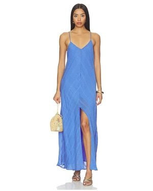 ViX Rebecca Long Dress - Blue
