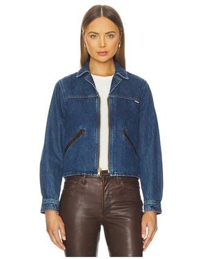 Mother The Steer Clear Jacket - Blue