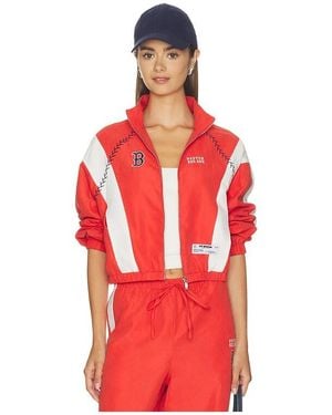 OFF SEASON Lightweight Track Jacket - Red