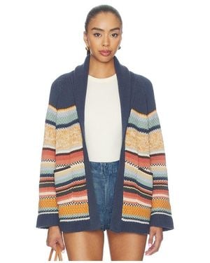 The Great The Mountain Lodge Cardigan - Blue