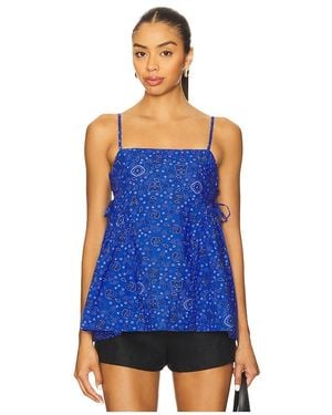 Damson Madder Cressida Cami - Blue