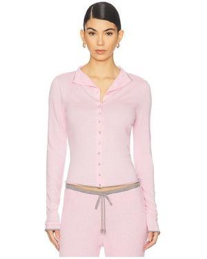 Frankie's Bikinis Cárdigan Leo Cashmere En Color Rose Talla (También En M, S, Xs) - Rosa