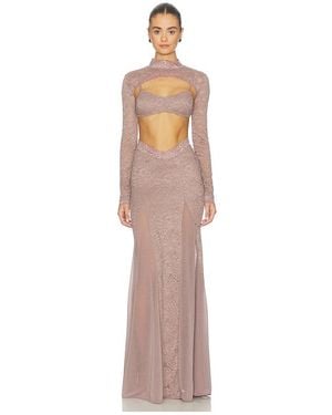 OW Collection Naia Maxi Dress - Natural