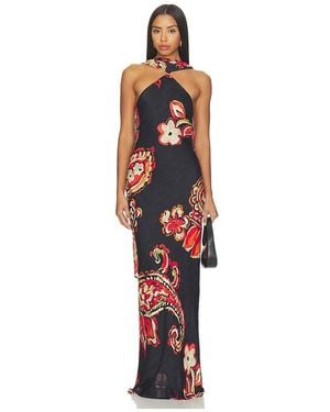 Amanda Uprichard Ashton Maxi Dress - Multicolour