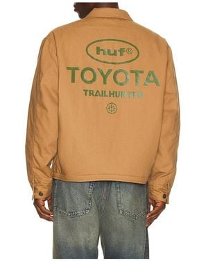 Huf X Toyota Trailhunter Jacket - Brown
