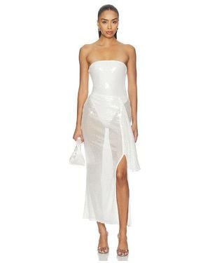 superdown X Emma Rose Citra Sequin Skirt Set - White