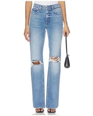 GRLFRND Melanie High Rise Boot - Blue