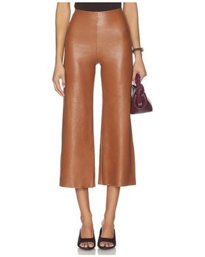 Commando Faux Leather Cropped Pant - Multicolor