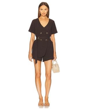 Heartloom Kurzoverall Parina - Schwarz