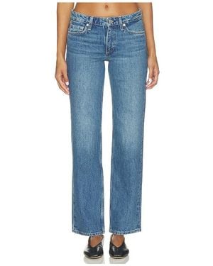 Rag & Bone Gerades Bein Harlow - Blau