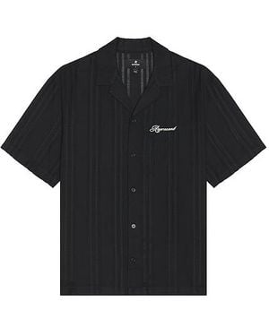 Represent Bowlinghemd Embroidered - Schwarz