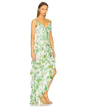 jarlo bandeau overlay maxi dress Blaze Strapless Maxi Dress With Overlay