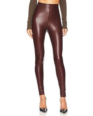 Commando Faux Leather Legging - Red