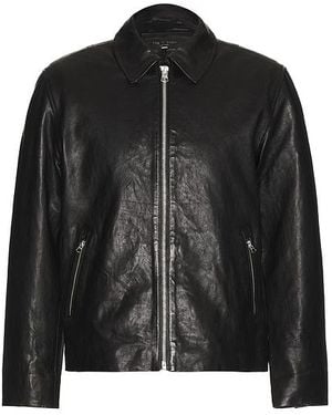 Rag & Bone Melrose レザージャケット - ブラック