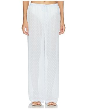 ELCE Pantalón Elysia En Color Bebe Azul Talla (También En Xs) - Blanco