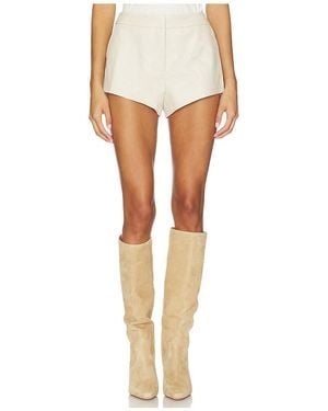 Madison The Label X Revolve Micro Short En Color Crema Talla (También En Xs, S, M, Xl/1X) - Blanco
