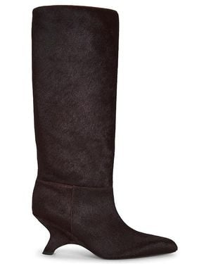 Jonathan Simkhai BOTTINES MEL en Burgundy - Marron