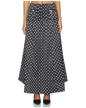 Ganni Rock Printed - Schwarz