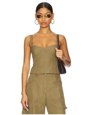 Camila Coelho Oberteil Gigi - Grün