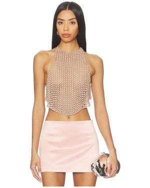 MAY MASHIAH Zoe Top - Metallic