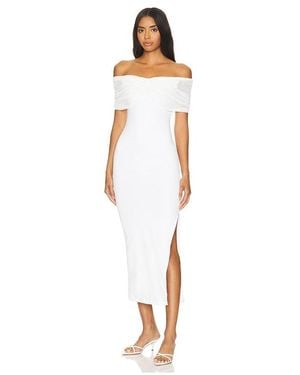 SNDY'S Madrid Maxi Dress - White