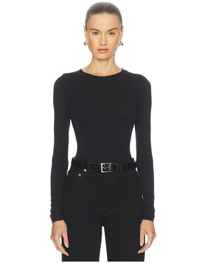 Agolde Aura ボディスーツ - ブラック