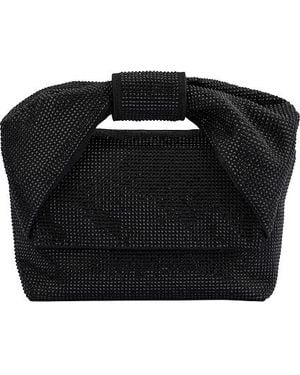 OLGA BERG Alinta Hotfix Top Handle Bag - Black