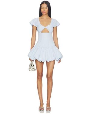 MORE TO COME Adda Mini Dress - Blue