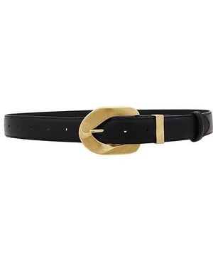 Lovers + Friends Adana Leather Belt - Black