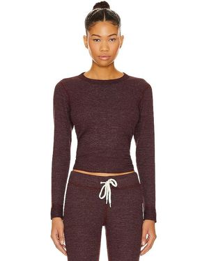 Monrow Langarm-Shirt - Rot
