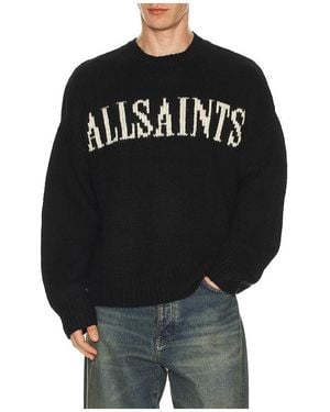 AllSaints Strick Stokes - Schwarz