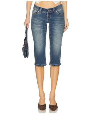 A.Brand 00 Super Low Capri Jeans - Blue