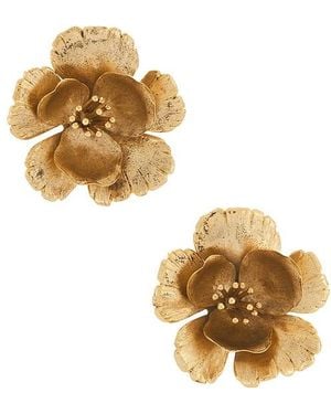 Shashi Fluttered Flower - Metallic