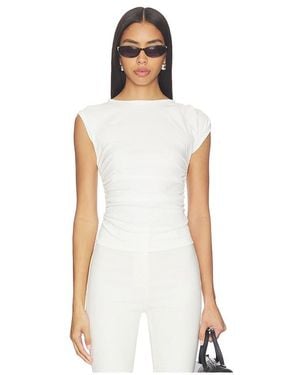 ALL THE WAYS Lurice Muscle Tee - White