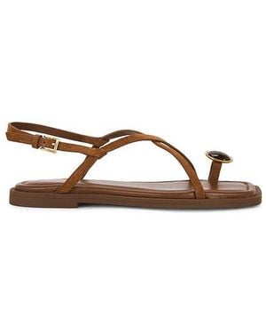 Rag & Bone Flache Sandalen Remi - Braun
