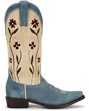 The Great The Cowboy Boot X Stetson Collab - Blue
