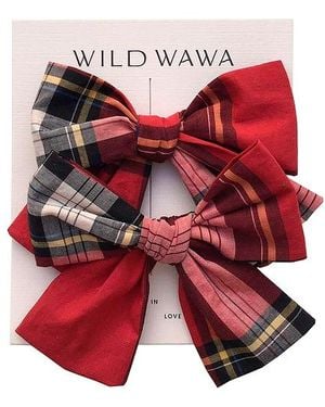 Wild Wawa Clip Set - Red