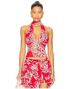 Lovers + Friends Mayci Top - Red