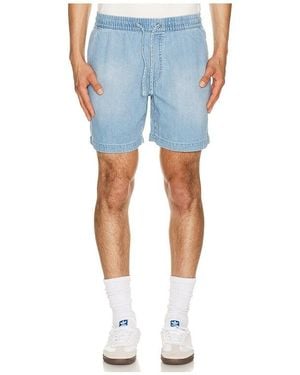 Marine Layer Saturday Denim 6 Short - Blue
