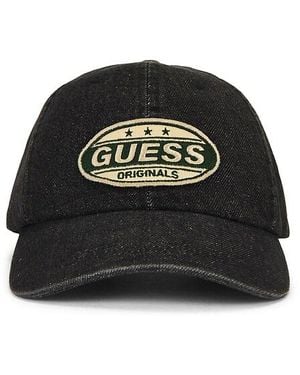 Guess Vintage Fitted Hat - Black